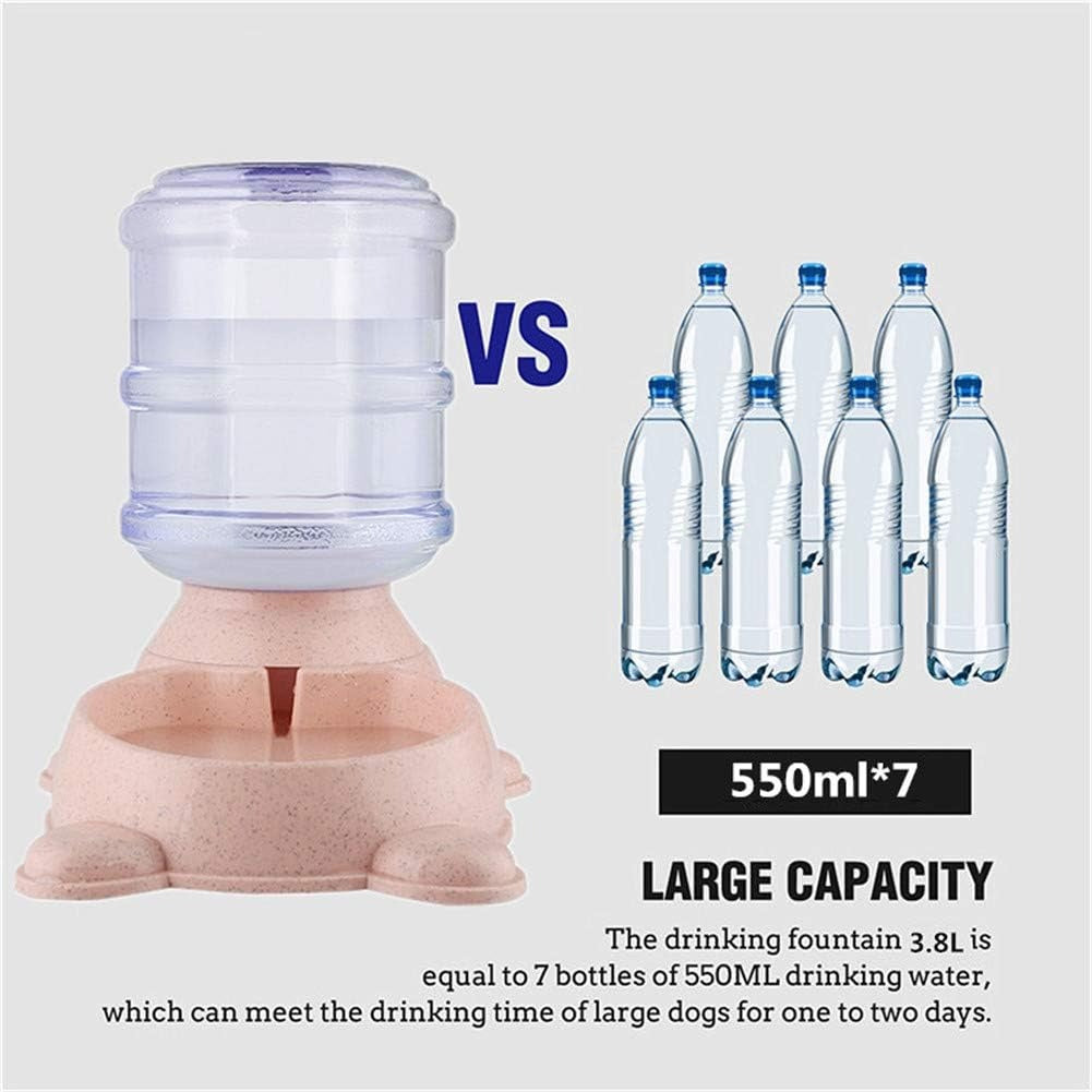موزّع أكل ومي أوتوماتيكي 3.8L خلي حيوانك دايماً شبعان ومرتاح حتى وإنت مش موجود!
