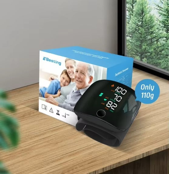 جهاز قياس ضغط الدم الرقمي بالمعصم – اطمئن على صحتك بلحظة